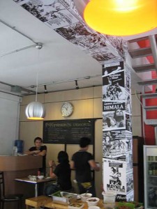 Inside